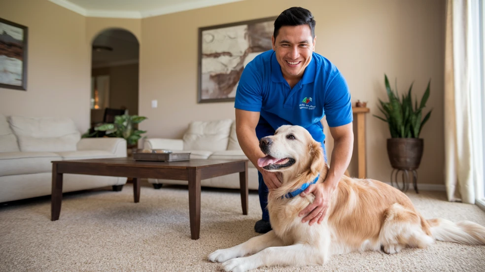 alamo_pet_odor_cleaning_worker_livingroom alamo_pet_odor_cleaning_worker_livingroom